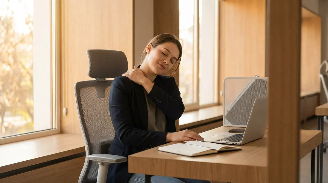 5 Simple Exercises to Relieve Neck and Shoulder Tension for Office Workers