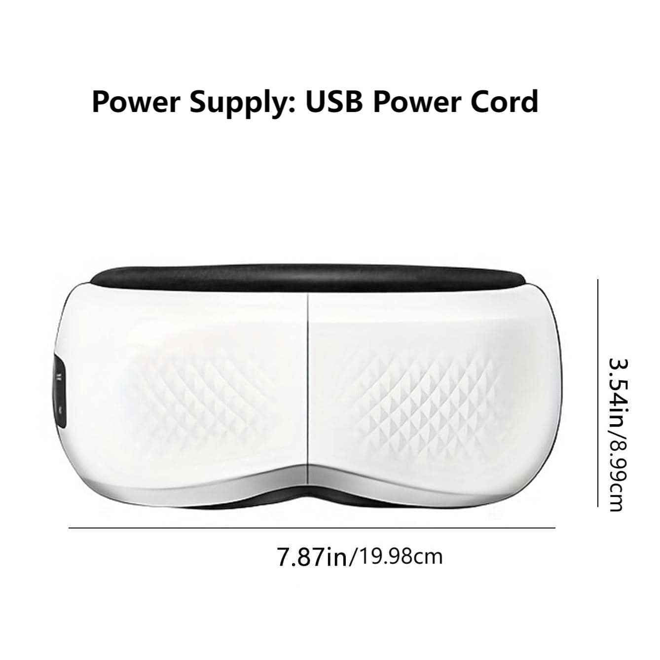 HYÜ Smart Eye Massager with Heat & Bluetooth Music