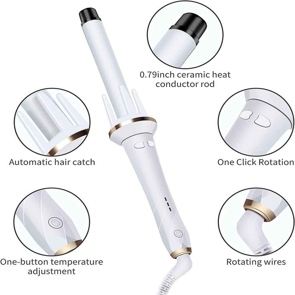 One-Step Automatic Hair Curler for Effortless Curls