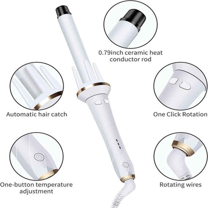 One-Step Automatic Hair Curler for Effortless Curls