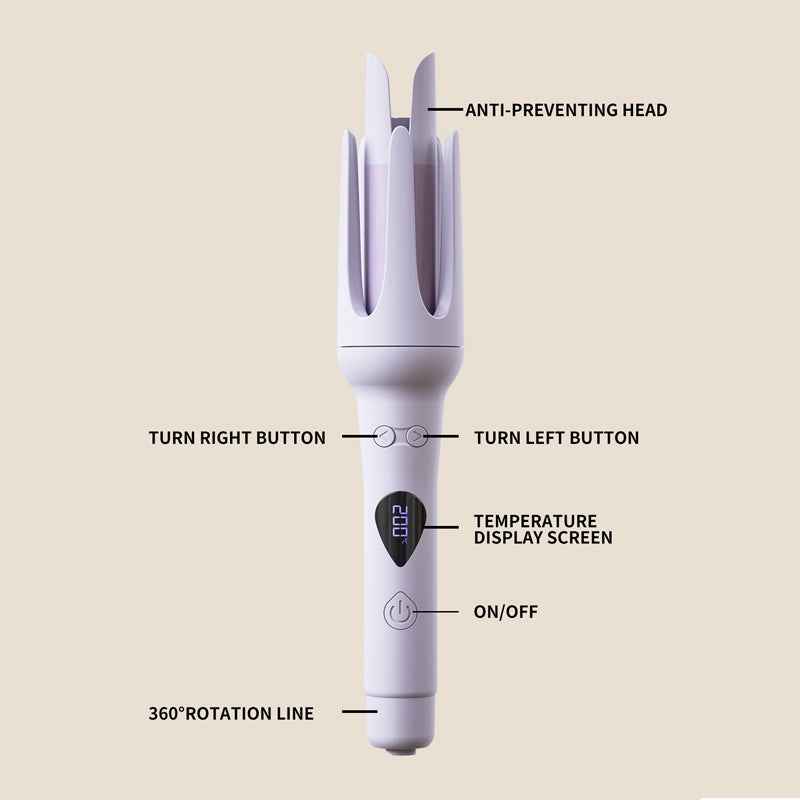 32mm 2-in-1 Curling Iron for Perfect Curls and Waves