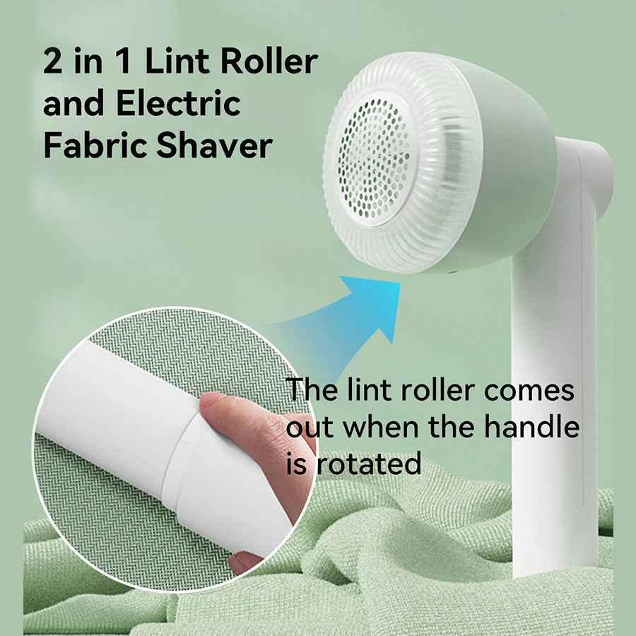 2-in-1 Fabric Shaver Lint Roller for Effortless Clothing Care