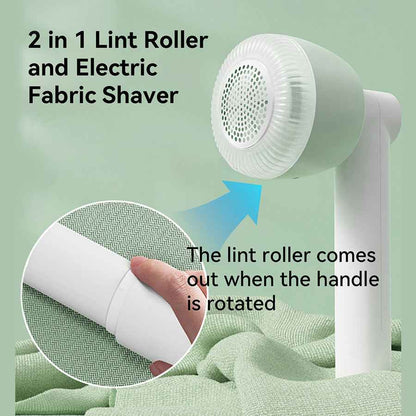 2-in-1 Fabric Shaver Lint Roller for Effortless Clothing Care