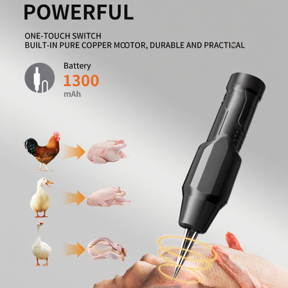 Handheld Chicken Plucker for Effortless Poultry Processing