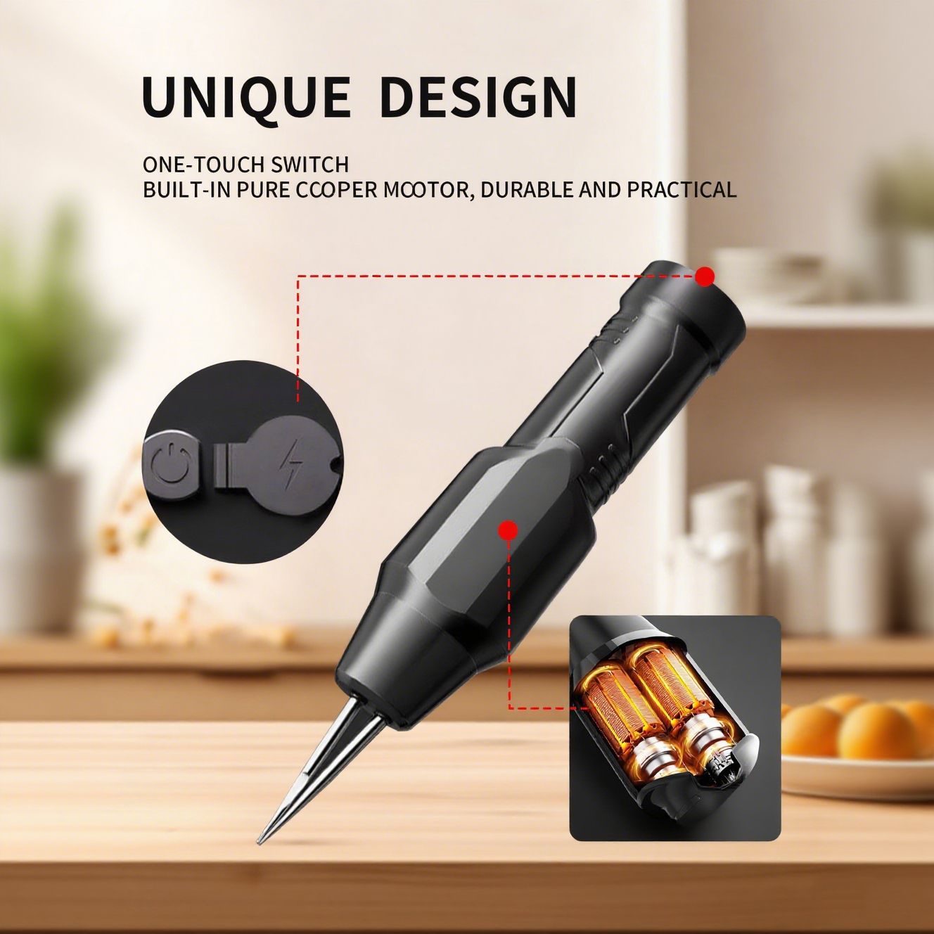 Handheld Chicken Plucker for Effortless Poultry Processing