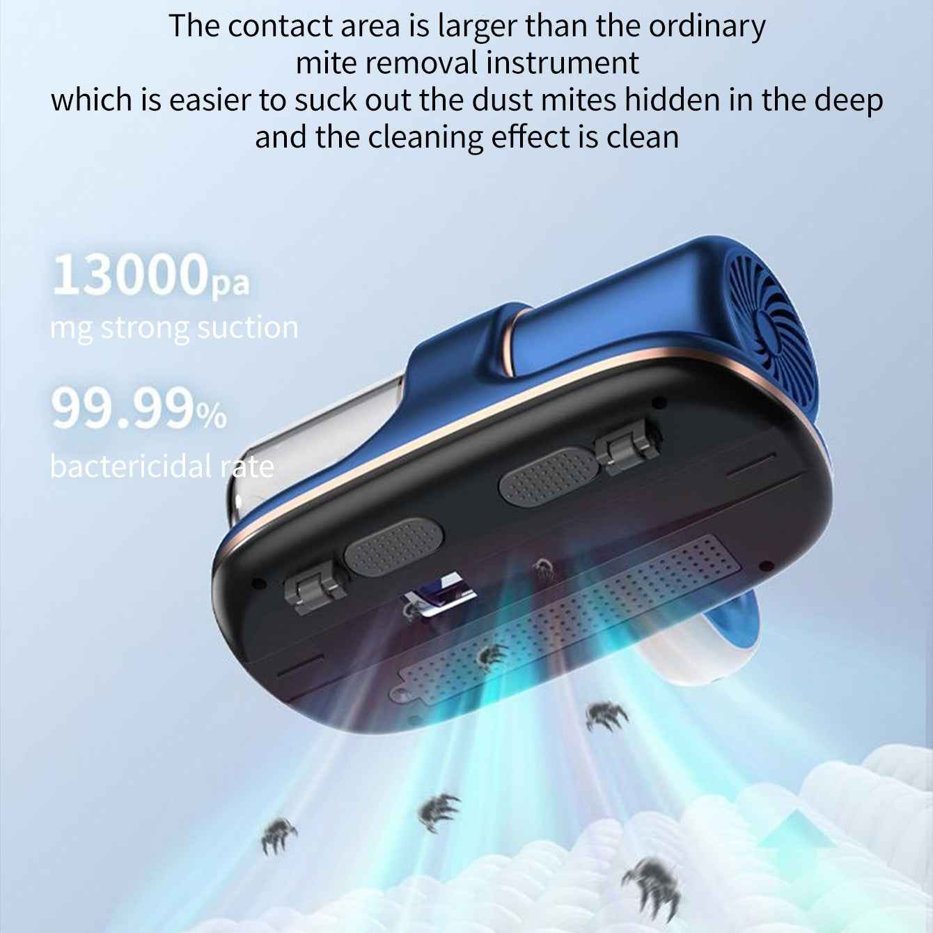 Mattress Mite Vacuum Cleaner for Allergen-Free Sleep