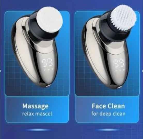 Multi-Head Men's Shaver for a Smooth & Gentle Shave