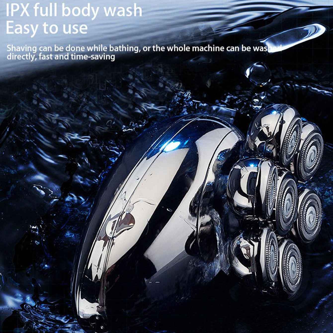 Multi-Head Men's Shaver for a Smooth & Gentle Shave